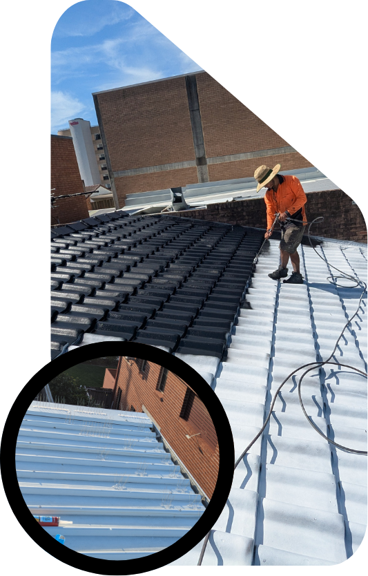 image presents Roof Leaks